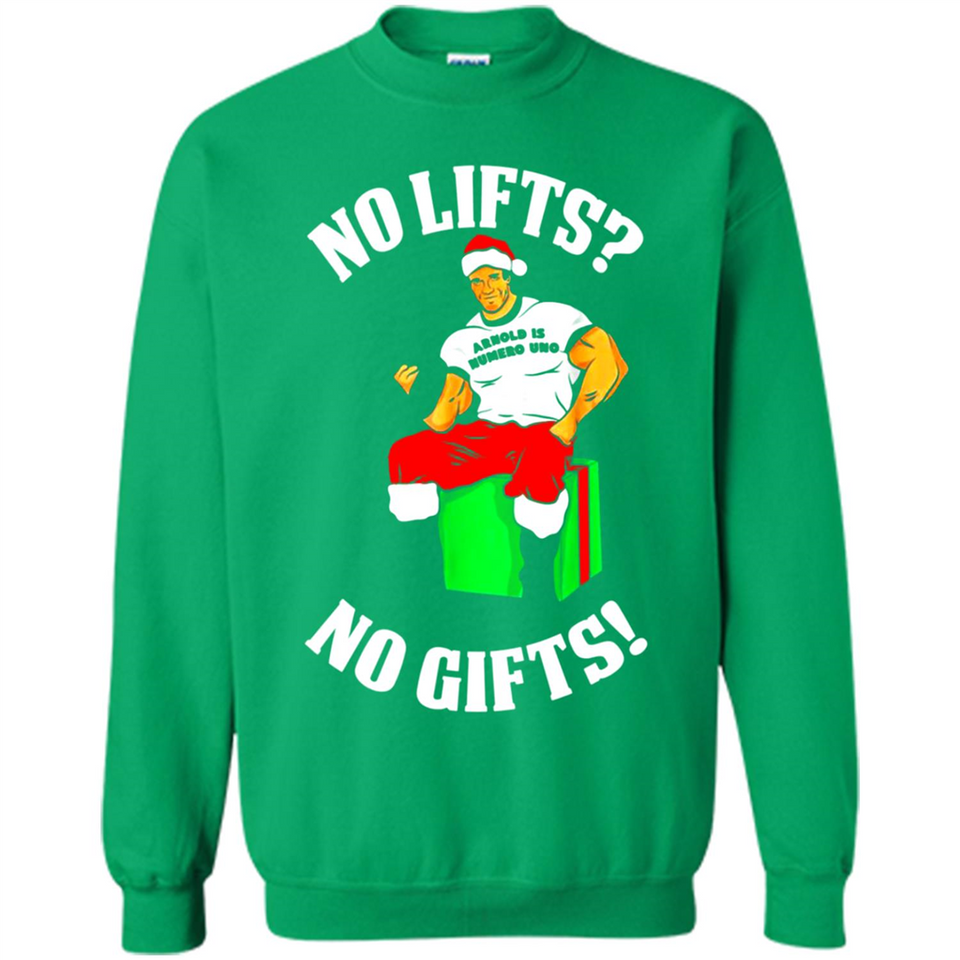 Arnold Is Numero Uno No Lifts No Gifts Christmas PINGPONG