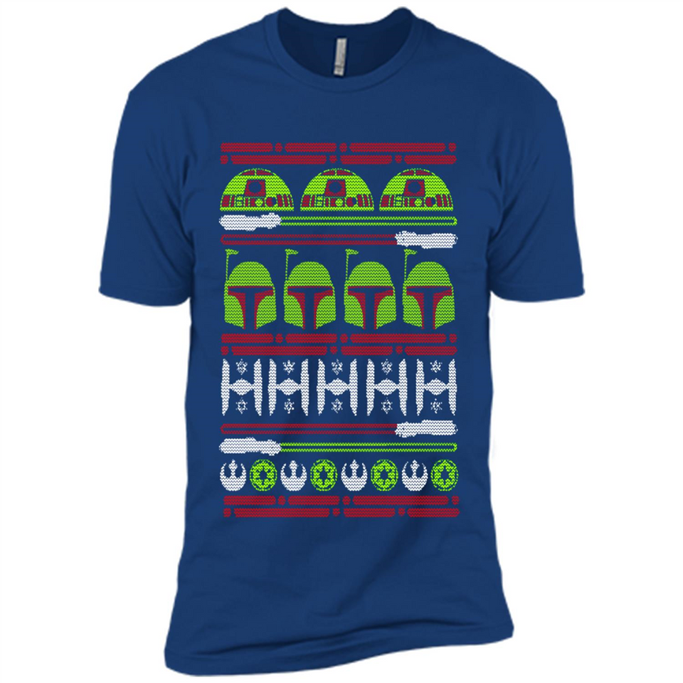 Star Wars - Boba Fett Christmas - Premium Short Sleeve T-Shirt