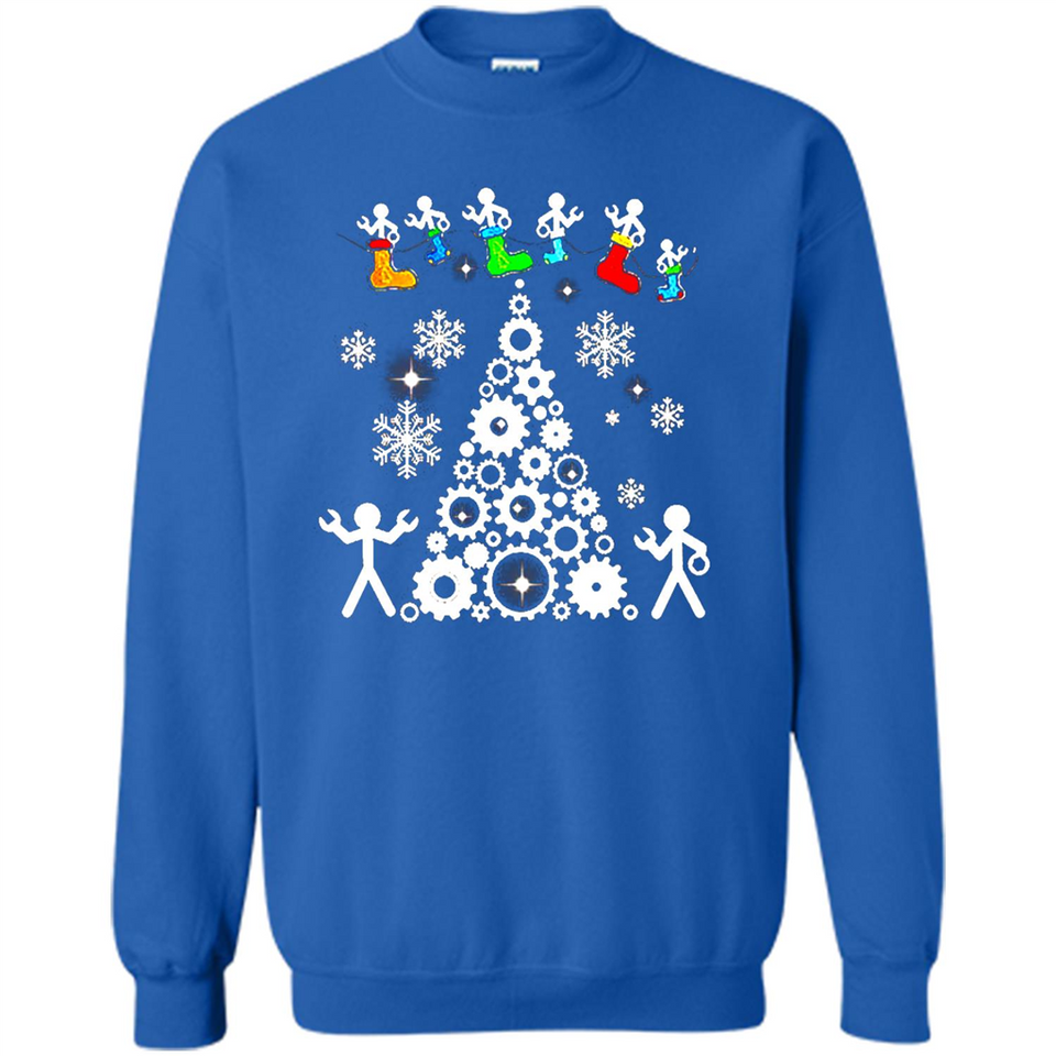 Funny Mechanics Ugly Christmas 2018 - Sweatshirt
