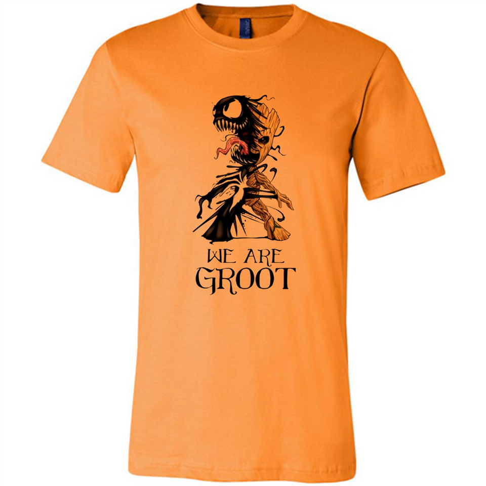 We Are Groot Venom MERCHCUTE - Canvas Unisex T-Shirt