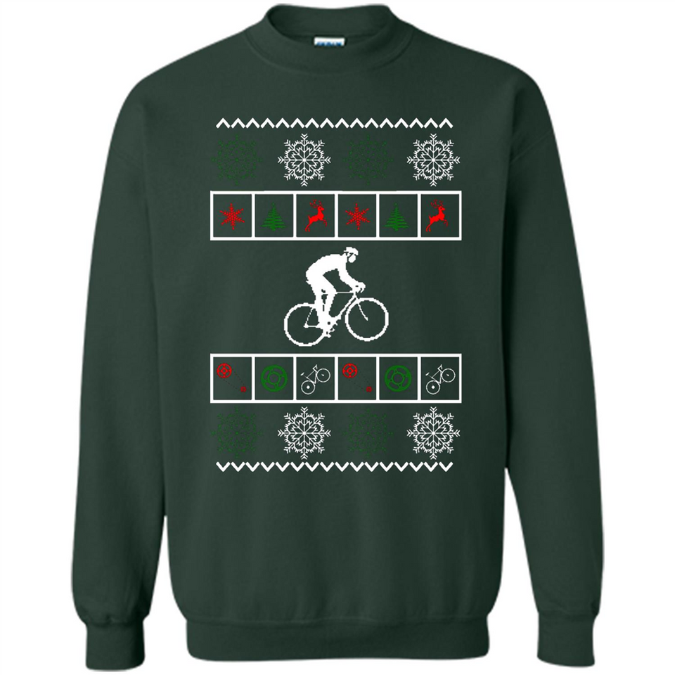 Christmas Ugly Sweater Best Cycling Ugly Christmas Sweater - Sweatshirt