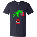 GRINCH HAND HOLDING GREEN BAY PACKERS GLITTER CHRISTMAS PINGPONG