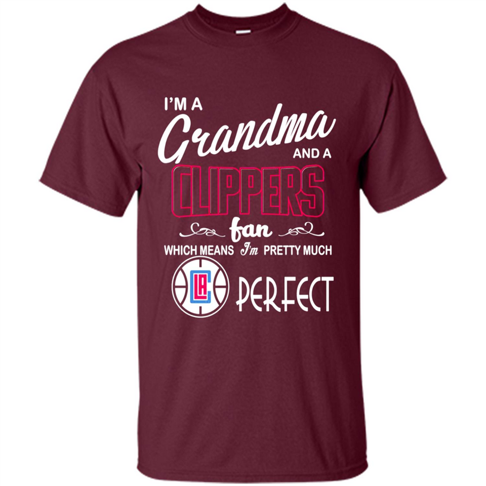 I'M A Grandma And A Los Angeles Clippers Fans