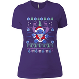 Stitch ugly christmas sweater - Ladies' Boyfriend T-Shirt
