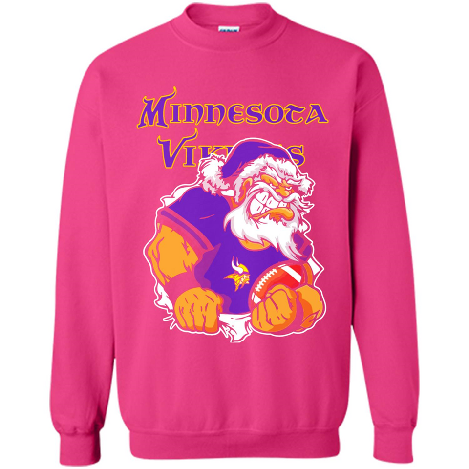 Grumpy Santa Claus Minnesota Vikings Football Team PINGPONG