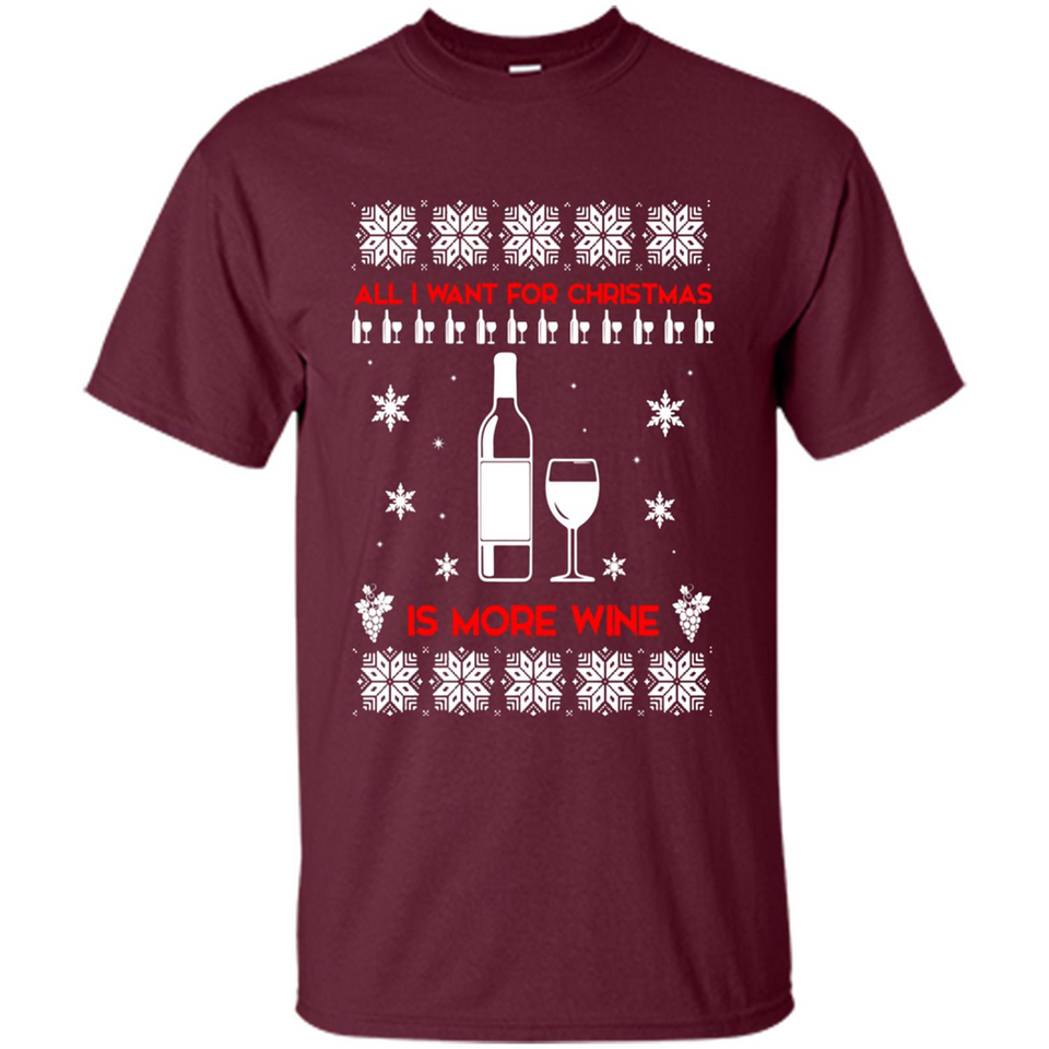 All I Want For Christmas is Wine Ugly sweater PINGPONG
