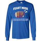 Feast Mode Broncos Shirt - Denver Turkey Thanksgiving