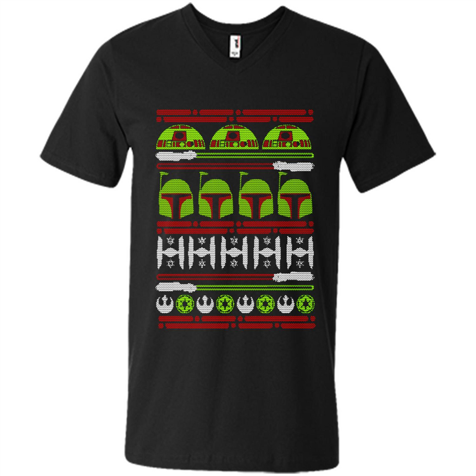 Star Wars - Boba Fett Christmas - Men's V-Neck