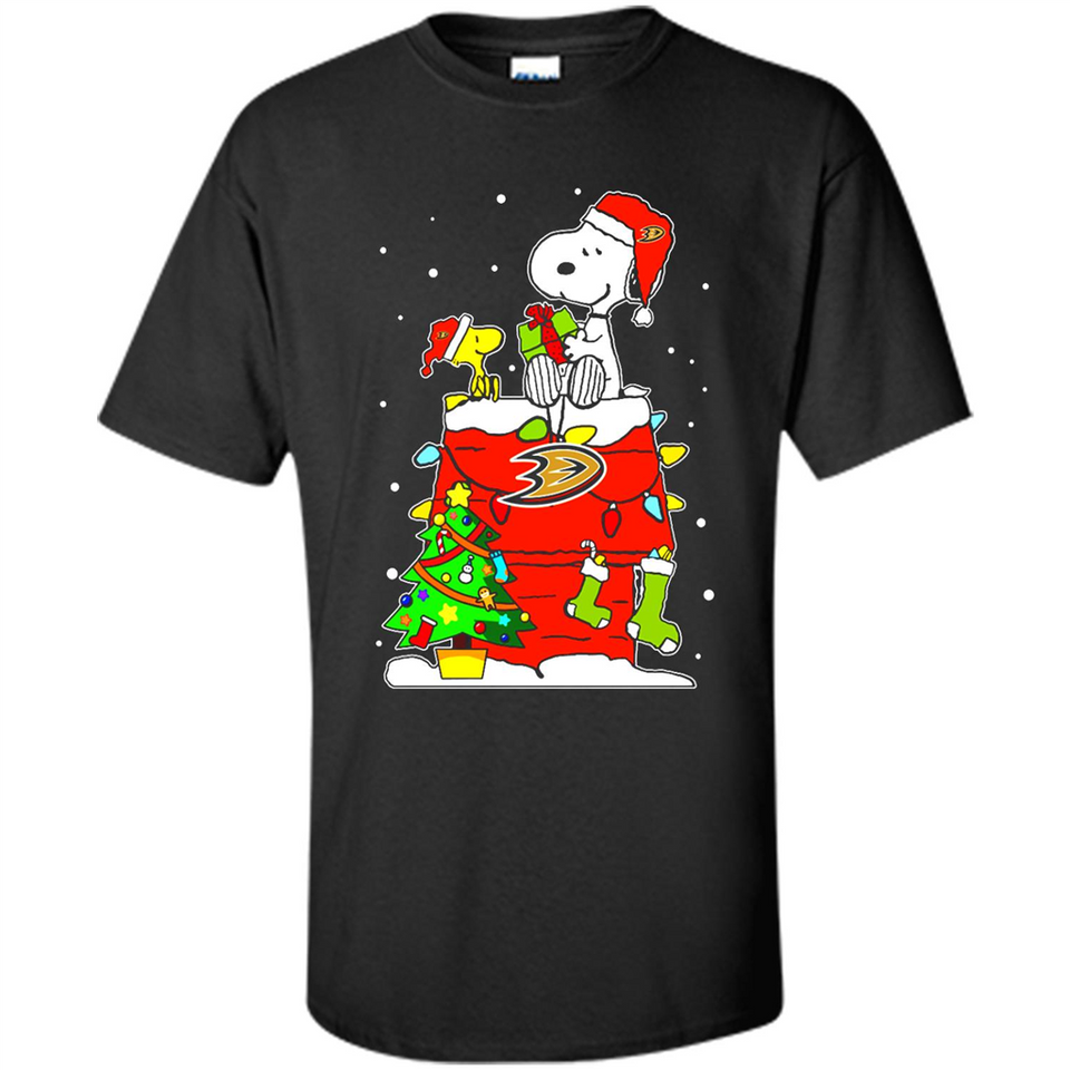 Anaheim Ducks Snoopy Ugly Christmas Sweaters - Sao chép - Shirt
