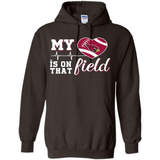 Arizona Cardinals Football My Heart is on that Field - Hoodie
