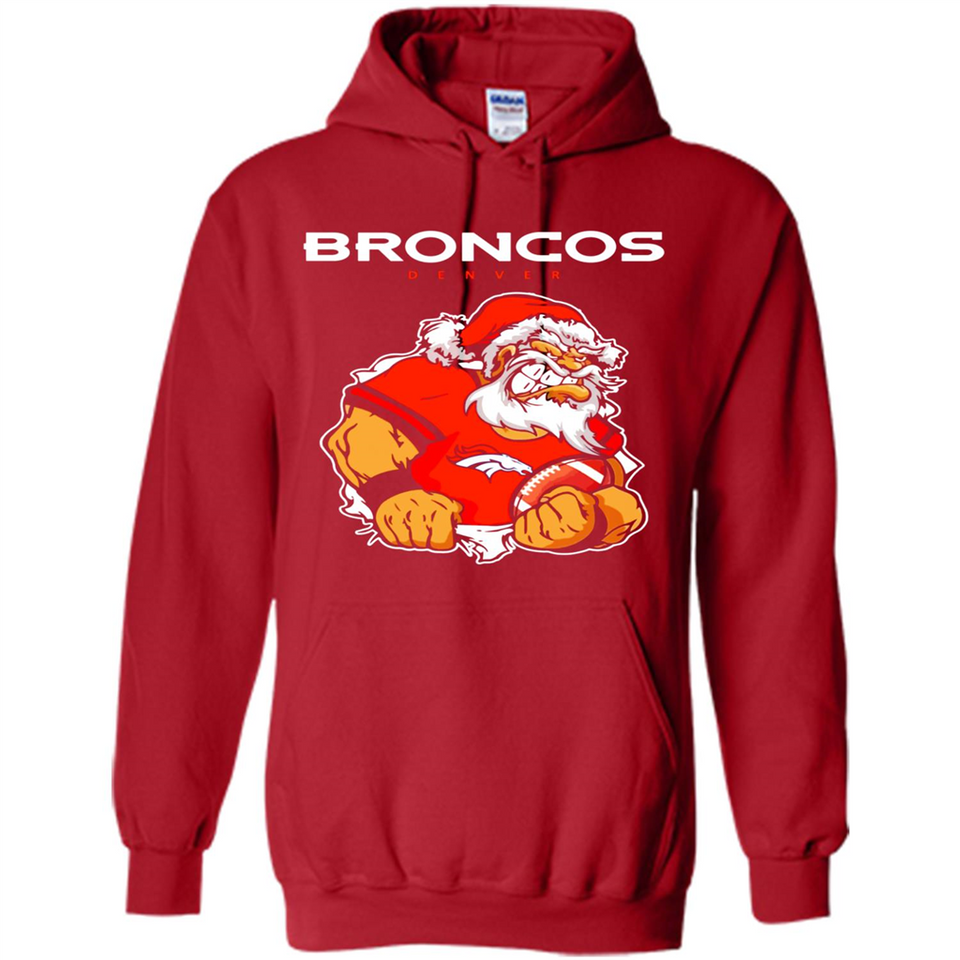 Grumpy Santa Claus Broncos Denver Football Team PINGPONG