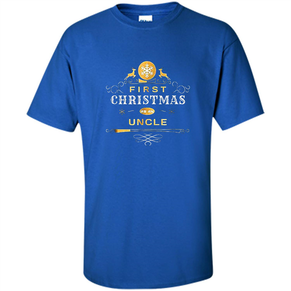 First Christmas as a Uncle - Christmas Family - Shirt