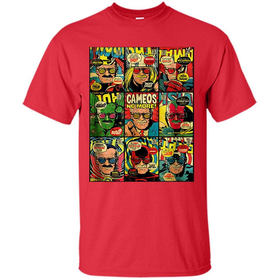 Stan Lee Cosplay Superheroes Shirt Ladies' Boyfriend