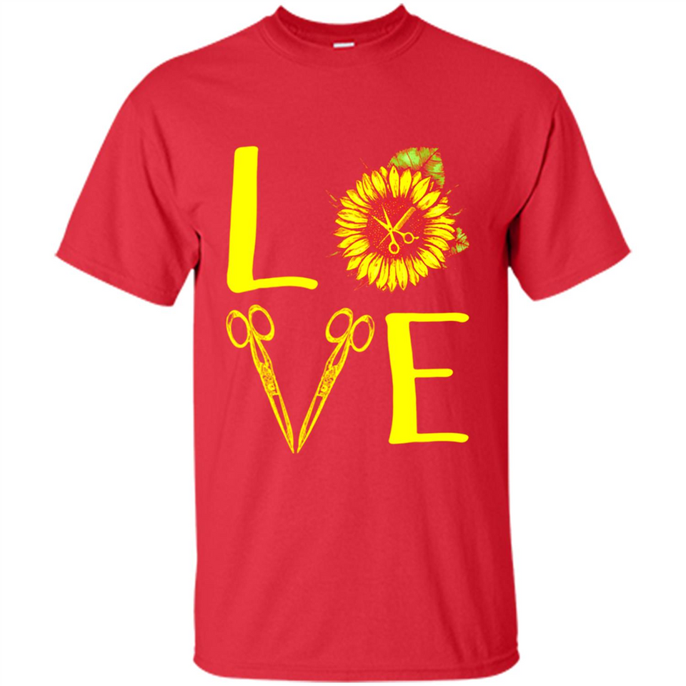 Hair Stylist Love Sunflower Scissors PING PONG