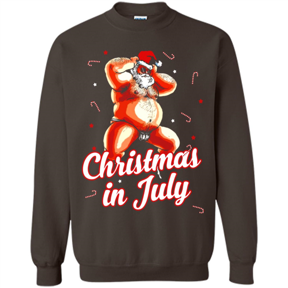 Christmas In July - Funny Dancing Santa - Sweatshirt