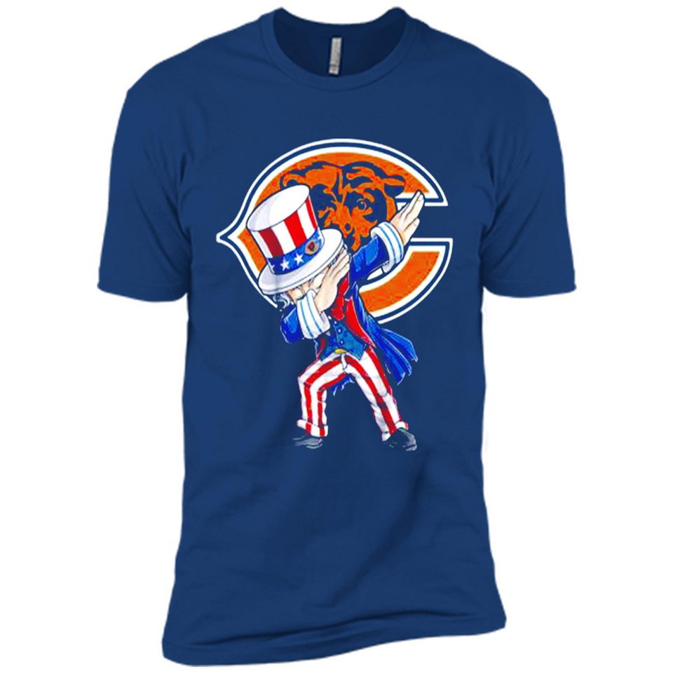 NFL CHICAGO BEARS UNCLE SAM DABBING INDEPENDENCE DAY