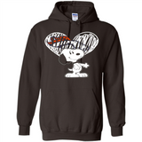 I LOVE DENVER BRONCOS SNOOPY IN MY HEART NFL