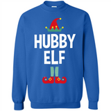 Hubby Elf Shirt - Family Matching Christmas Pajamas - Sweatshirt