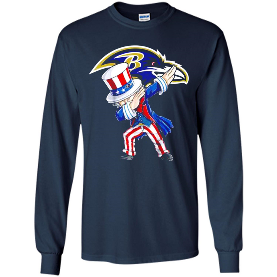 NFL BALTIMORE RAVENS UNCLE SAM DABBING INDEPENDENCE DAY