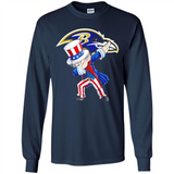 NFL BALTIMORE RAVENS UNCLE SAM DABBING INDEPENDENCE DAY