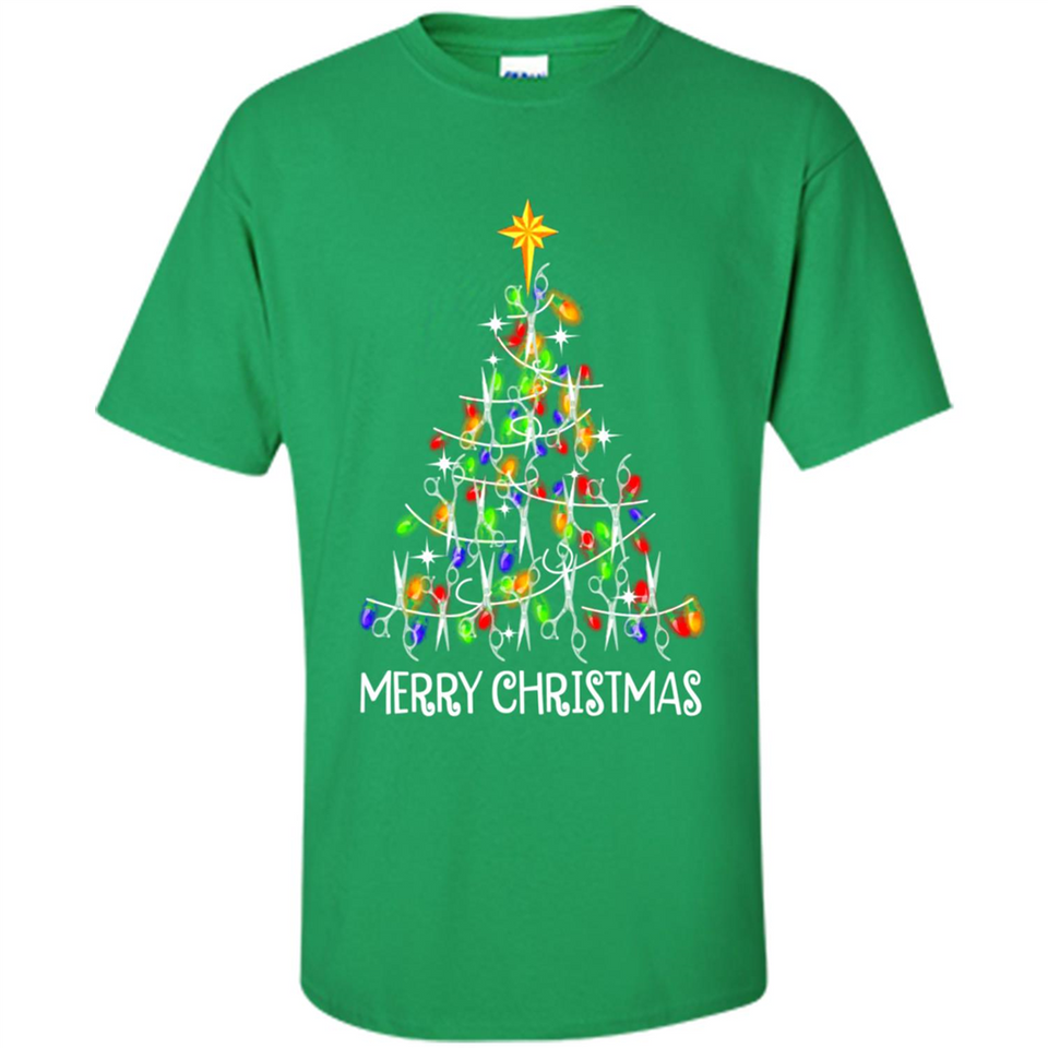 Hairstylist Merry Christmas Hairstylist Scissors Christmas Tree PING PONG