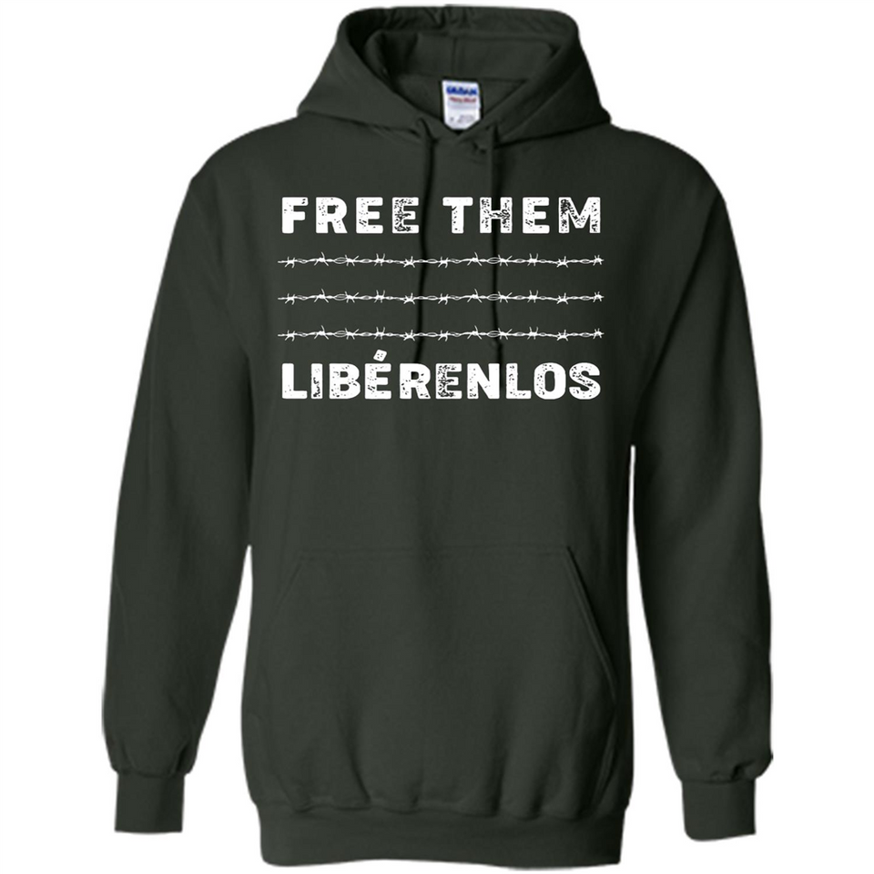 Peaceful Communities- Free Them Liberenlos Shirt PINGPONG - Hoodie