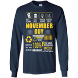 November Guy Multitasking - Long Sleeve T-Shirt