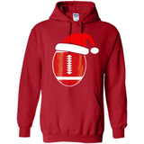 Christmas Football Shirt - Football Santa Hat Christmas