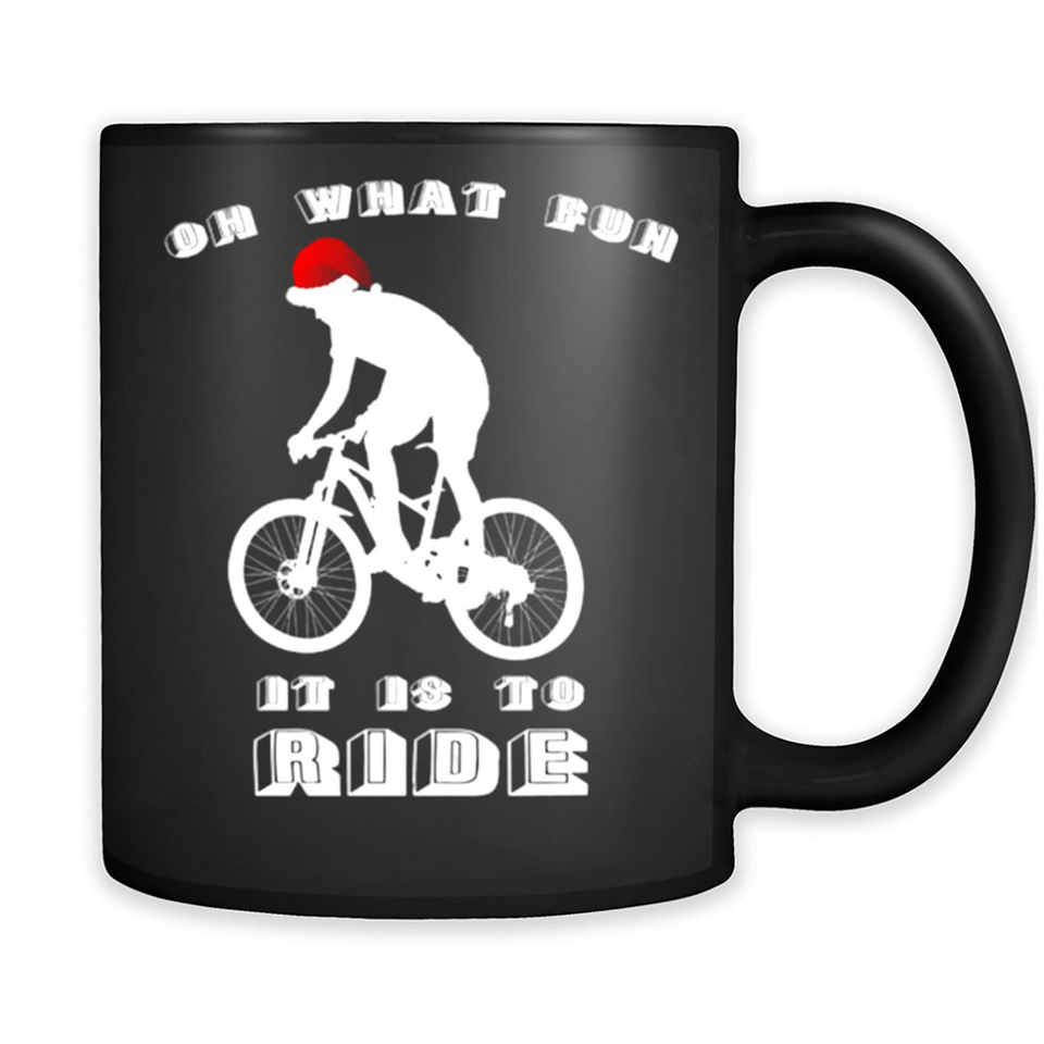 Christmas Mountain Biking Shirt Mountain Biker Christmas