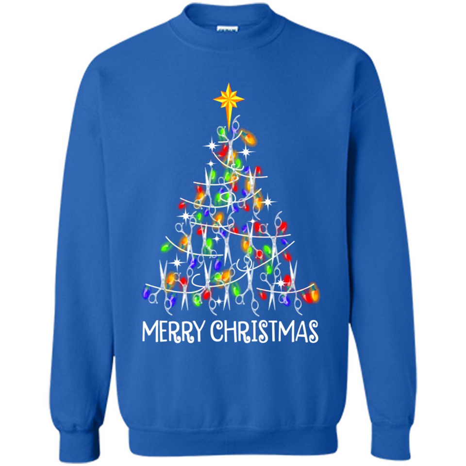 Hairstylist Merry Christmas Hairstylist Scissors Christmas Tree PING PONG