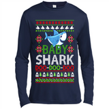Baby shark Doo Doo Doo Christmas - Canvas Long Sleeve T-Shirt