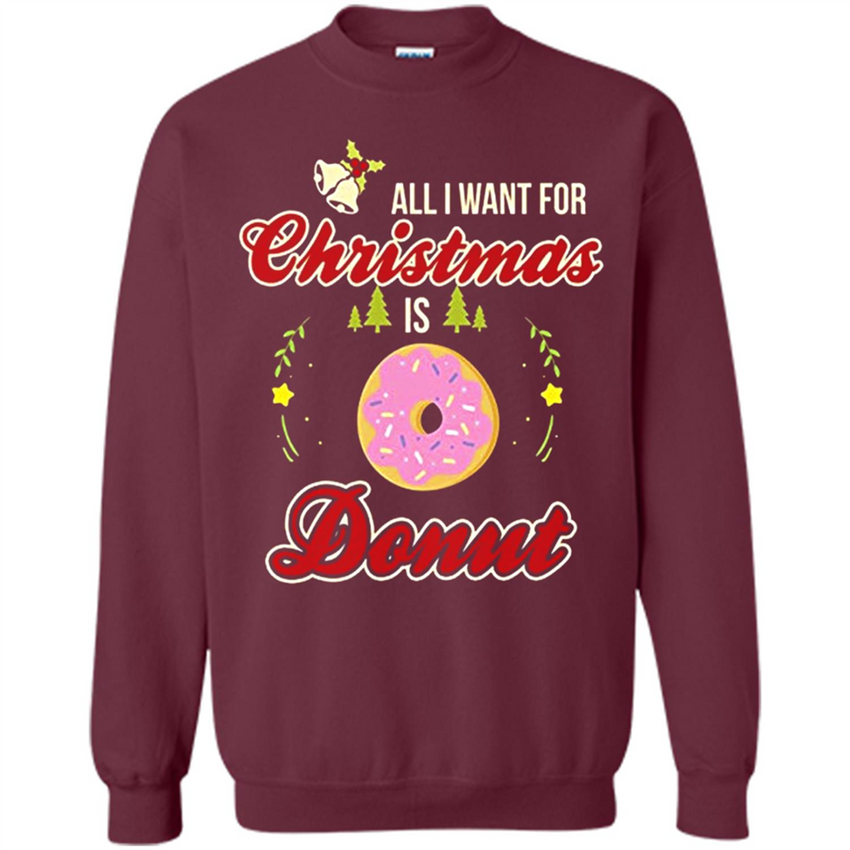 Perfect Costume For Girls. Xmas Shirt For Donut Lover