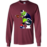 Los Angeles Rams Toilet Grinch Santa Claus Football Fan PINGPONG