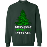 Looks Great Little Full Lotta Sap Funny Christmas PINGPONG