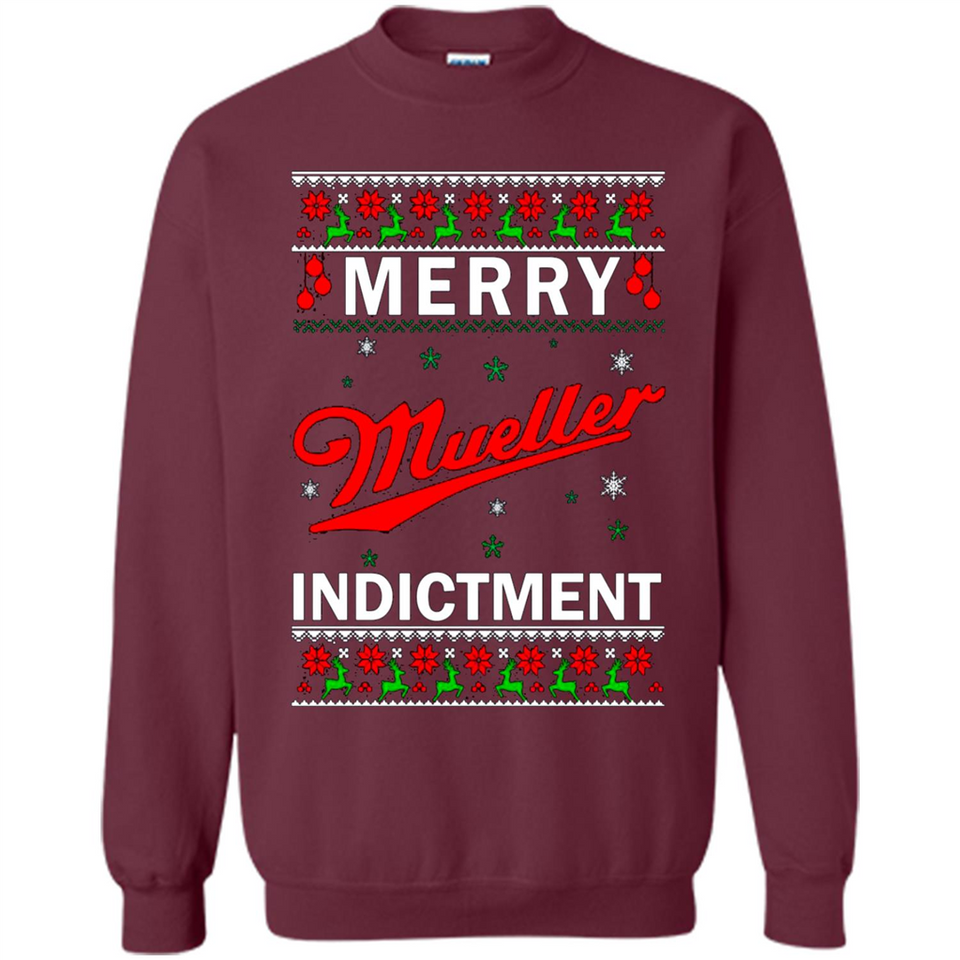 Merry Muller indictment Christmas sweatshirt PINGPONG