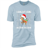 Amazing Dominick The Christmas Donkey-Italian Christmas Donkey - Premium Short Sleeve T-Shirt