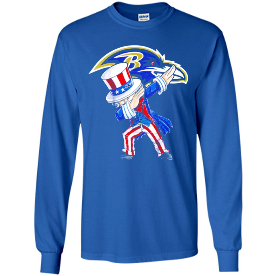 NFL BALTIMORE RAVENS UNCLE SAM DABBING INDEPENDENCE DAY