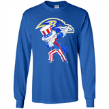 NFL BALTIMORE RAVENS UNCLE SAM DABBING INDEPENDENCE DAY