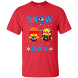 Snow Day Shirt For Colorado Avalanche Vs Minion Fans pingpong