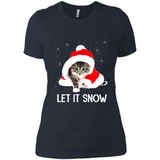 Let It Snow Cat Christmas sweater PINGPONG