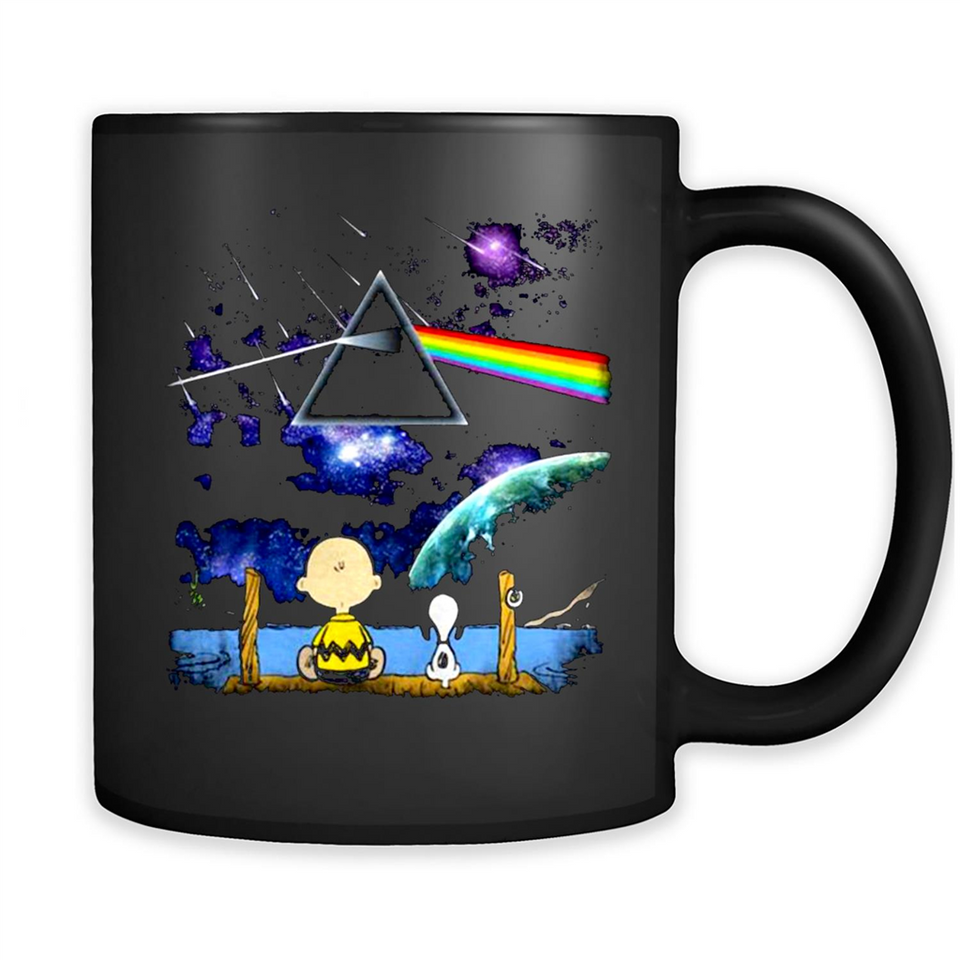 Snoopy And Charlie Brown Pink Floyd Dark Side Of The Moon