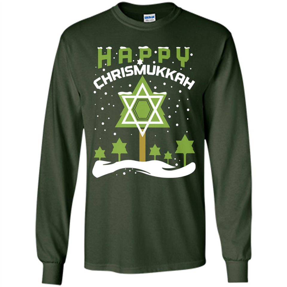 Happy Chrismukkah - Long Sleeve T-Shirt