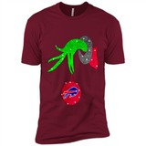 GRINCH HAND HOLDING BUFFALO BILLS GLITTER CHRISTMAS PINGPONG