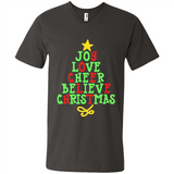 Joy Love Cheer Believe Christmas Tree