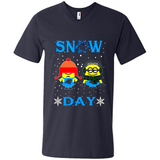 Snow Day Shirt For Carolina Panthers Vs Minion Fans pingpong