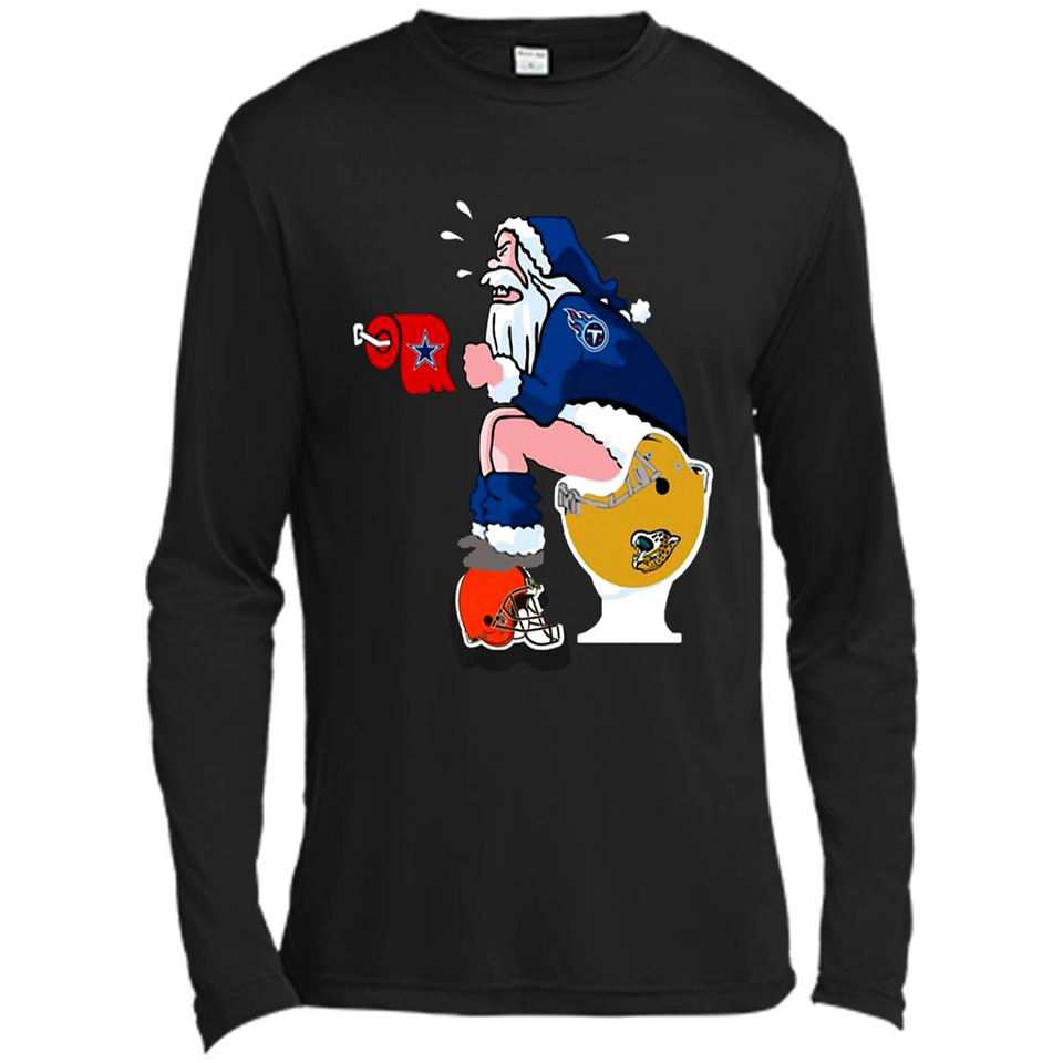 Tennessee Titans Santa Claus Toilet