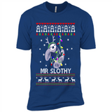 Mr Slothy Christma - Premium Short Sleeve T-Shirt