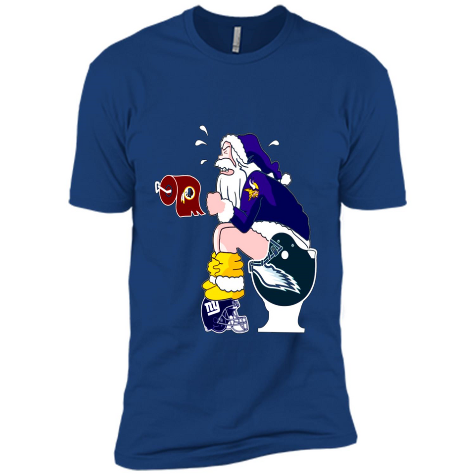 Minnesota Vikings Toilet Santa Claus PINGPONG