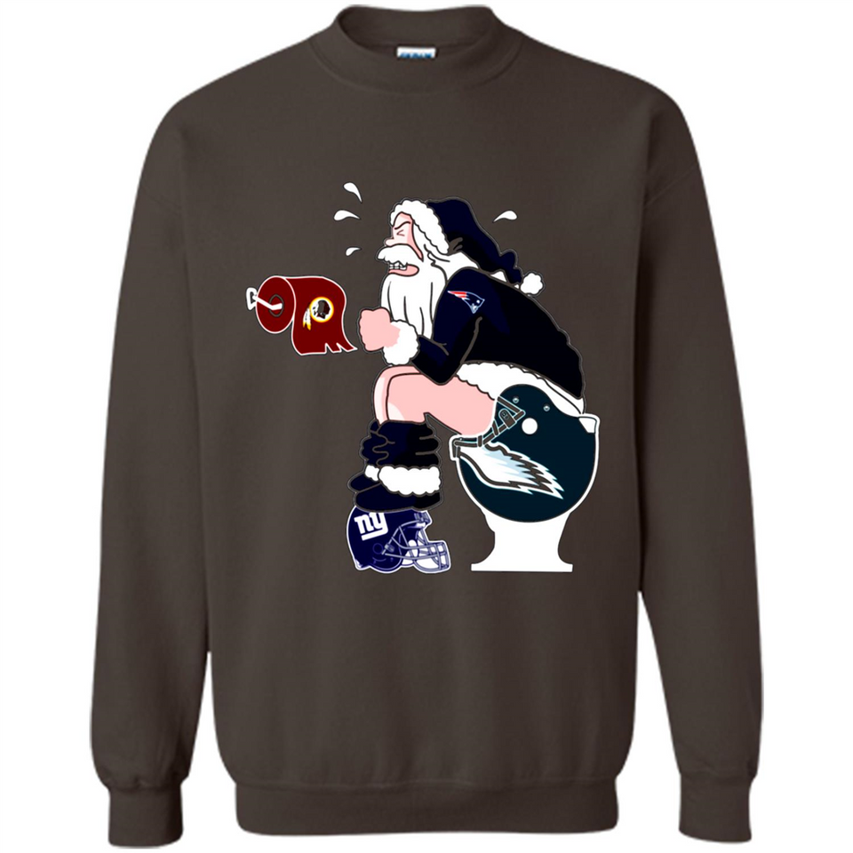 New England Patriots Toilet Santa Claus PINGPONG
