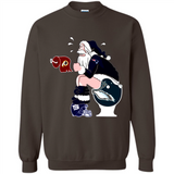 New England Patriots Toilet Santa Claus PINGPONG